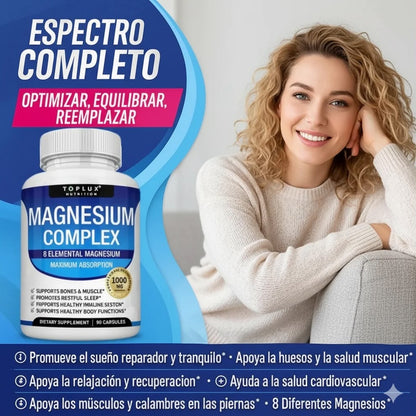 Magnesium Complex™ 💪 El poder natural 8 en 1 para tu energía, sueño y bienestar 🍀