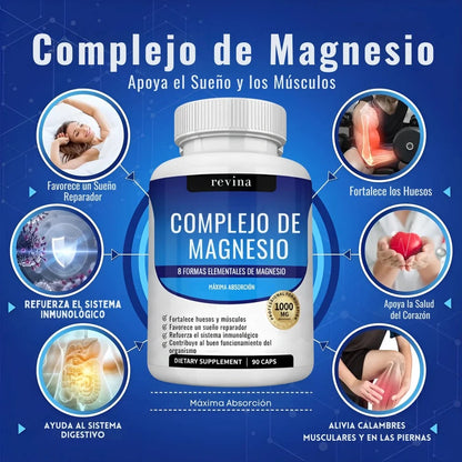 Magnesium Complex™ 💪 El poder natural 8 en 1 para tu energía, sueño y bienestar 🍀